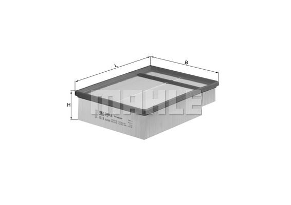 WILMINK GROUP Gaisa filtrs WG1215777